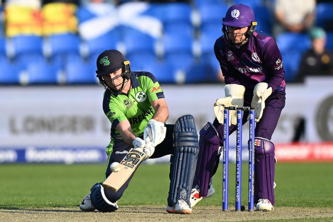 Curtis Campher slammed 72 not out off just 32 balls, Ireland vs Scotland, T20 World Cup, Hobart, October 19, 2022