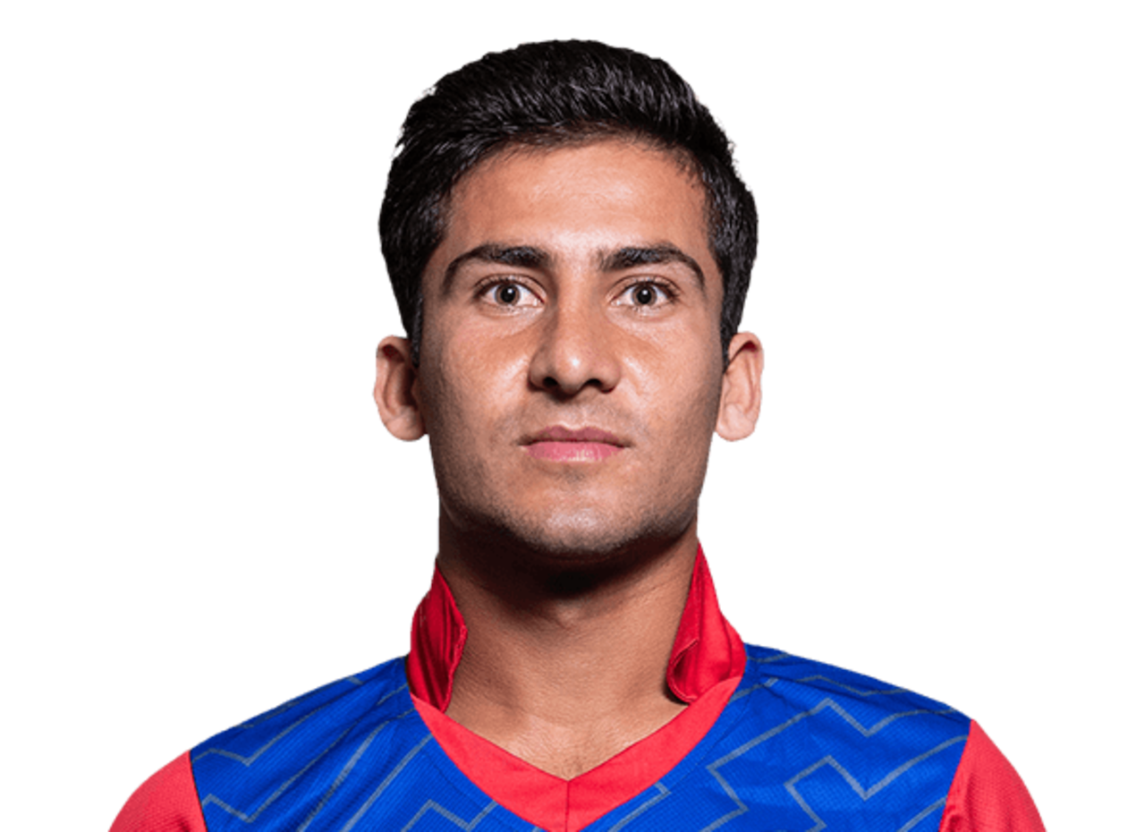 Ijaz Ahmadzai, player page headshot cutout 2022