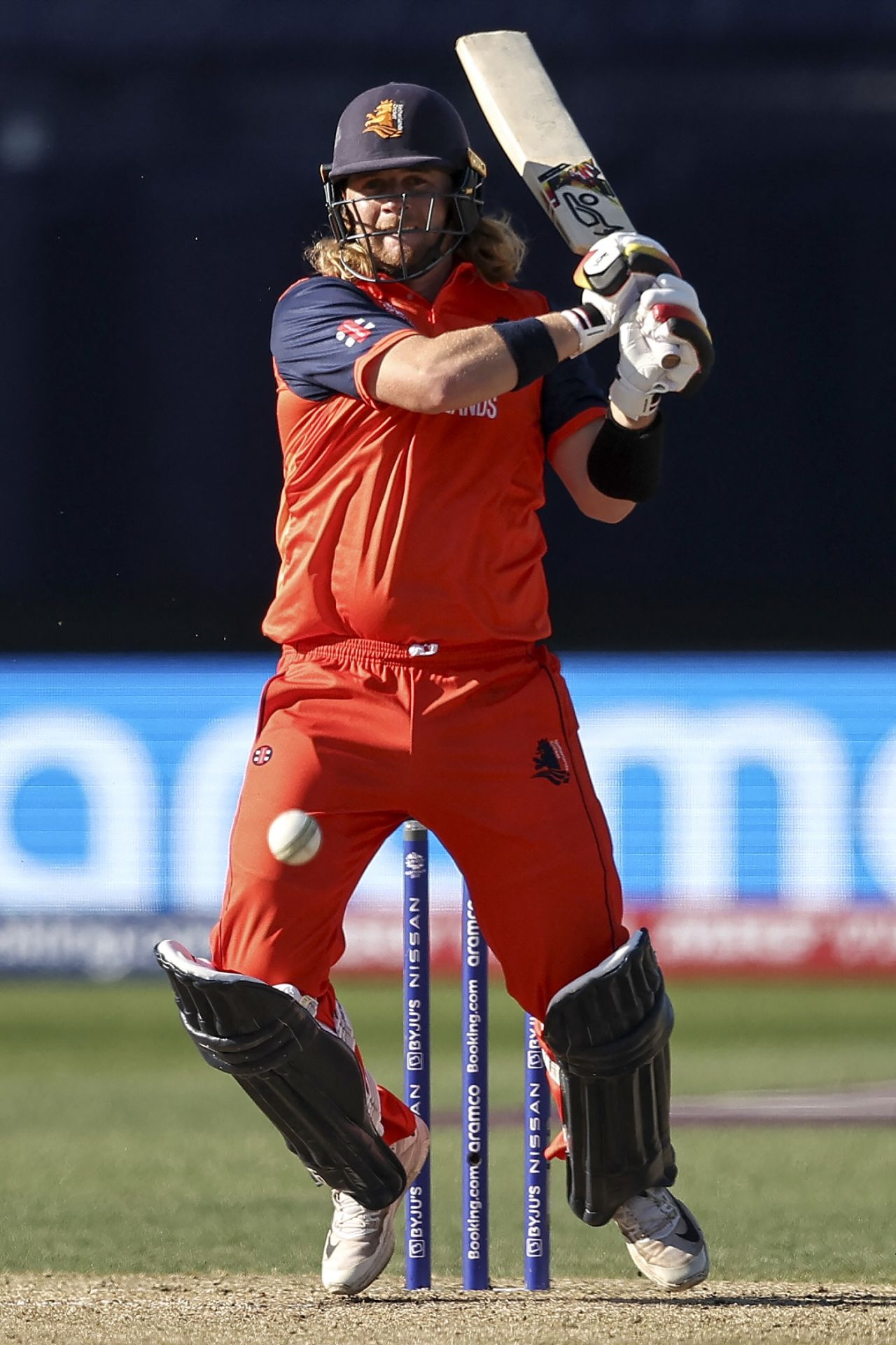 Max O'Dowd pulls, Netherlands vs Sri Lanka, Group A, First Round, T20 World Cup, Geelong, October 20, 2022