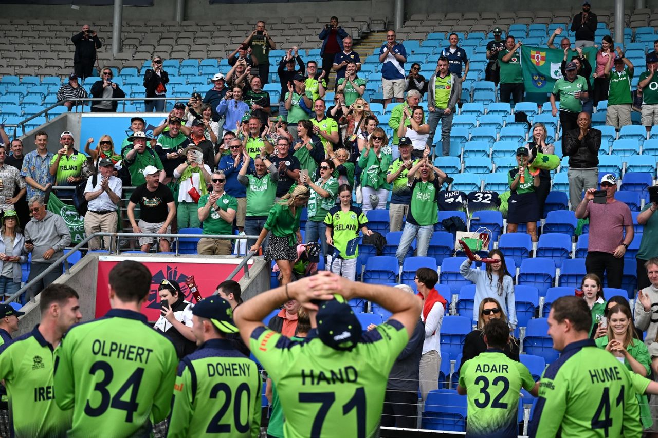 WI vs IRE Highlights: Ireland KNOCK OUT 2-time champion WestIndies, Paul Stirling & Gareth Delany star in 9-wicket WIN, Watch ICC T20 World CUP Highlights