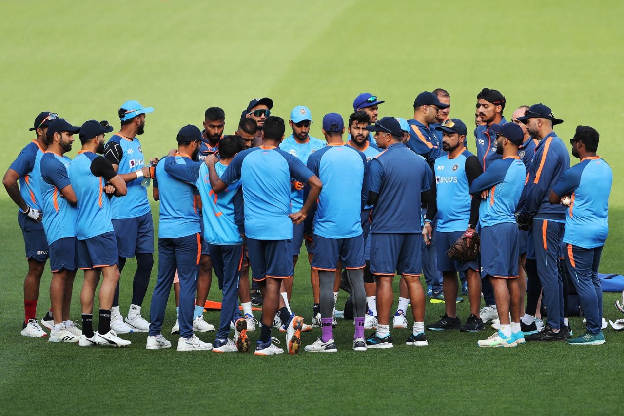 India practised in dry conditions on the eve of their match against Pakistan, Men's T20 world Cup, Melbourne, October 22, 2022