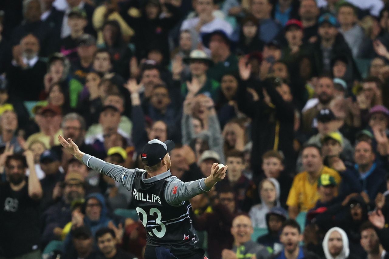 Glenn Phillips took a specky and he knew it, Australia vs New Zealand, ICC Men's T20 World Cup 2022, Sydney, October 22, 2022
