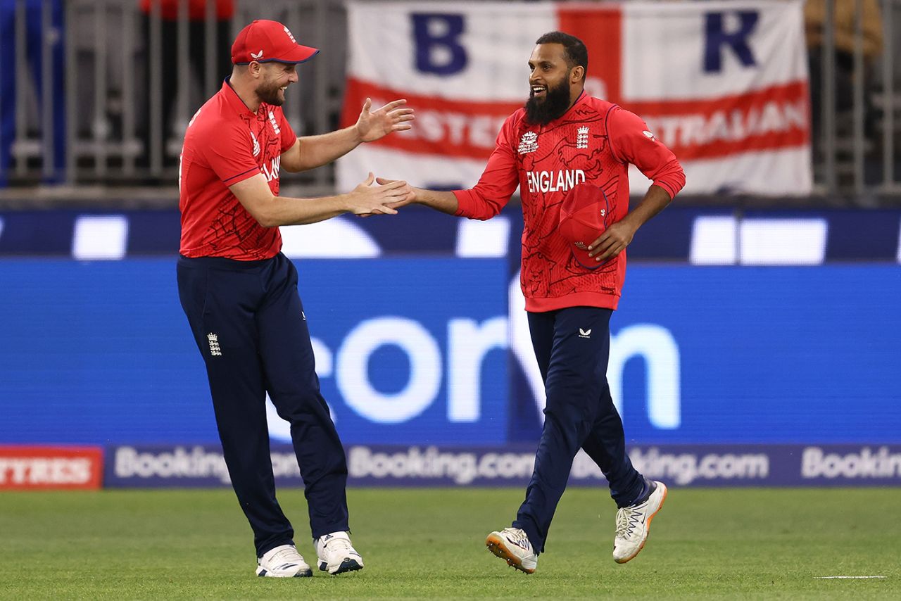 Adil Rashid took another fine catch, Afghanistan vs England, Men's T20 World Cup 2022, Super 12s, Group 1, Perth, October 22, 2022