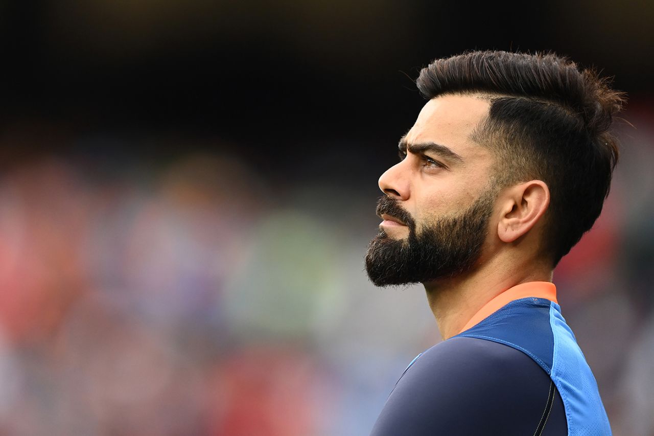 Virat Kohli looks on during India's warm-up, India vs Pakistan, Men's T20 World Cup 2022, Super 12s, MCG/Melbourne, October 23, 2022