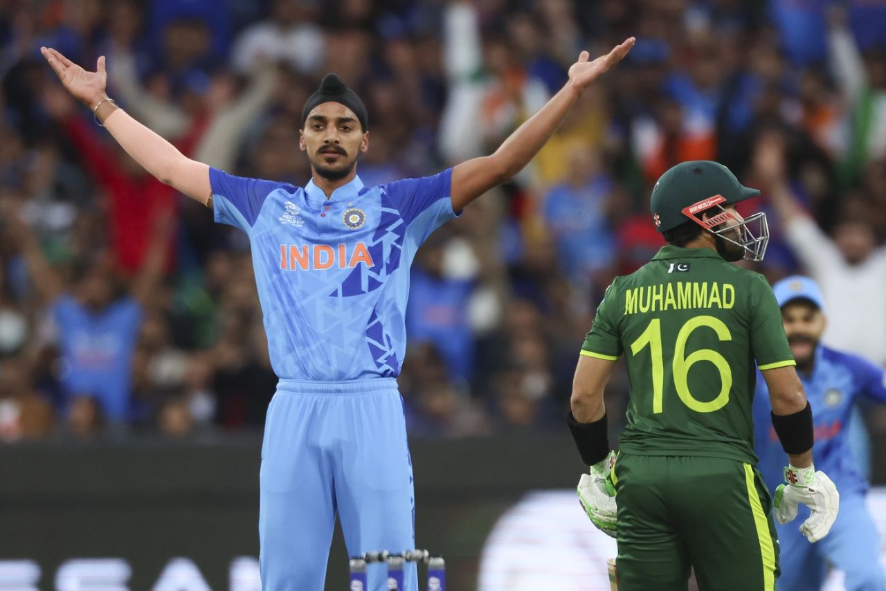 Arshdeep Singh starred with three wickets, India vs Pakistan, Men's T20 World Cup 2022, Super 12s, MCG/Melbourne, October 23, 2022