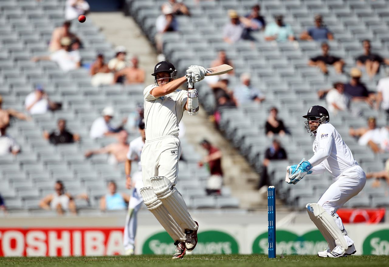 Peter Fulton made 136, New Zealand v England, 3rd Test, 1st day, Auckland, March 22, 2013