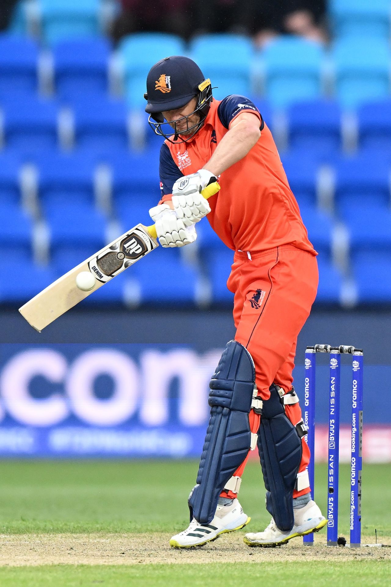 Colin Ackermann got his first fifty at a T20 World Cup, Bangladesh vs Netherlands, ICC Men's T20 World Cup 2022, Hobart, October 24, 2022