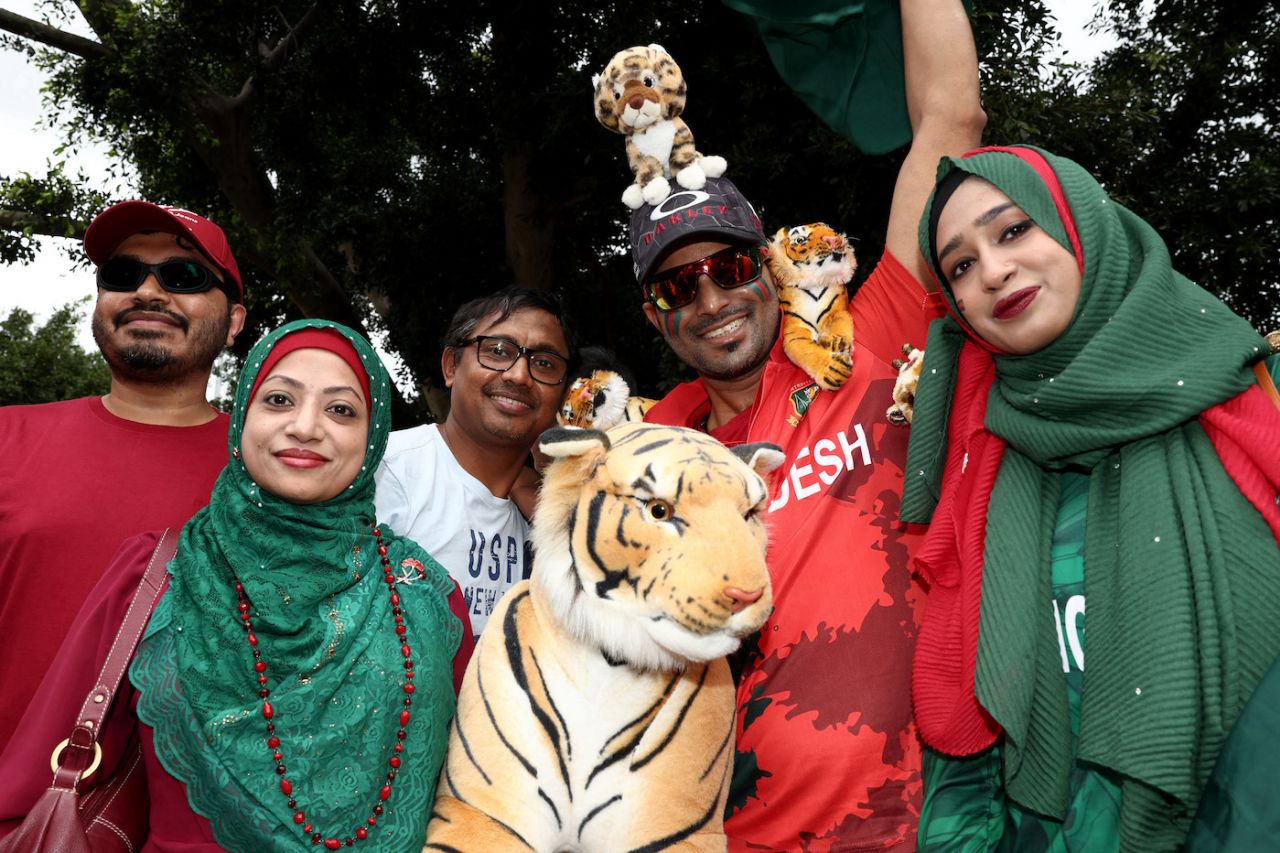 Bangladesh fans were at the SCG in force, Bangladesh vs South Africa, T20 World Cup, Sydney, October 27, 2022