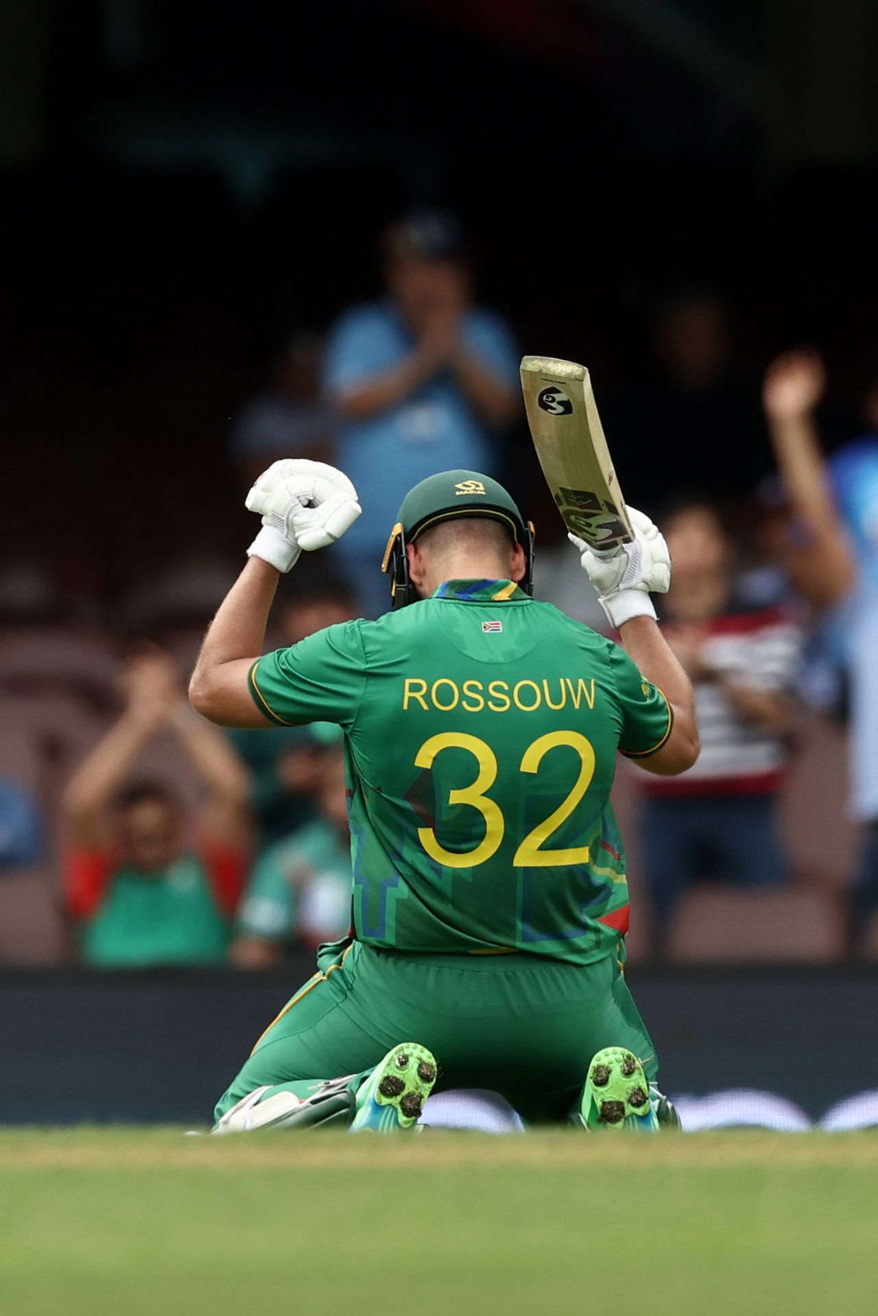 Rilee Rossouw brought up a 52-ball half-century, Bangladesh vs South Africa, T20 World Cup, Sydney, October 27, 2022
