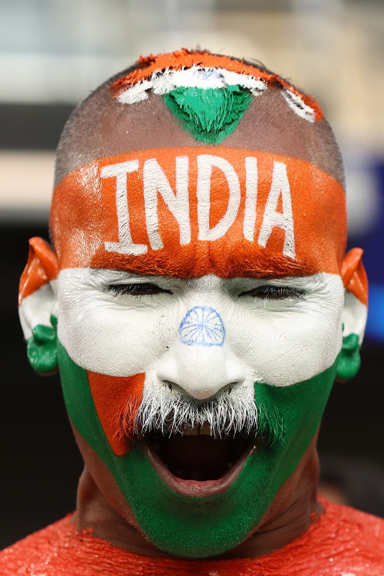 Sudhir Kumar Chaudhary cheers for India, India vs South Africa, Perth, T20 World Cup 2022, October 30, 2022