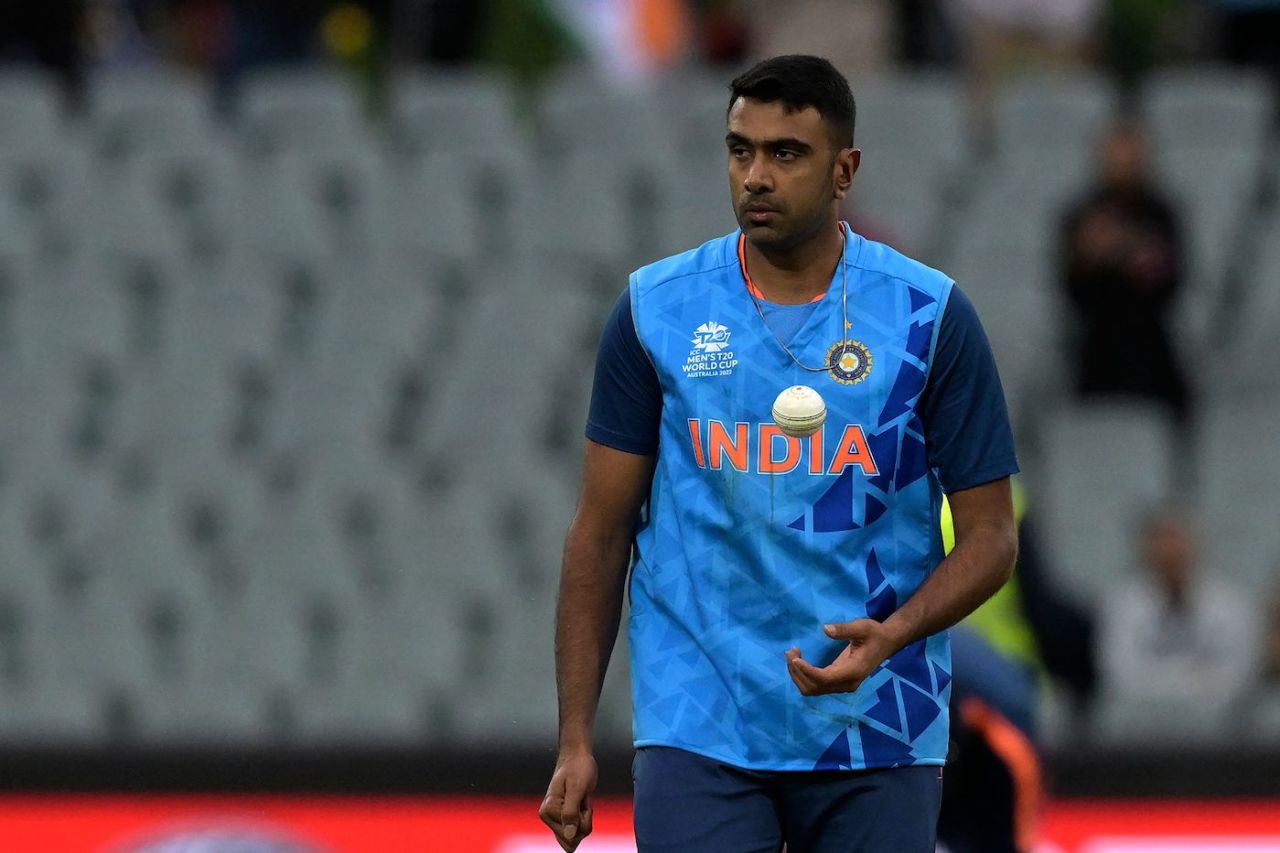 Ravichandran Ashwin prepares ahead of the game against Bangladesh, Bangladesh vs India, ICC Men's T20 World Cup 2022, Adelaide, November 2, 2022
