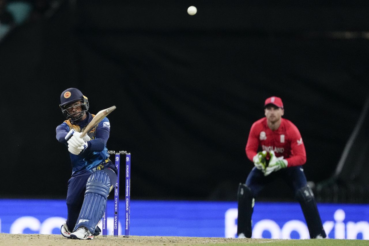 Pathum Nissanka ended up with 67 off 45 balls, England vs Sri Lanka, ICC Men's T20 World Cup 2022, Sydney, November 5, 2022 