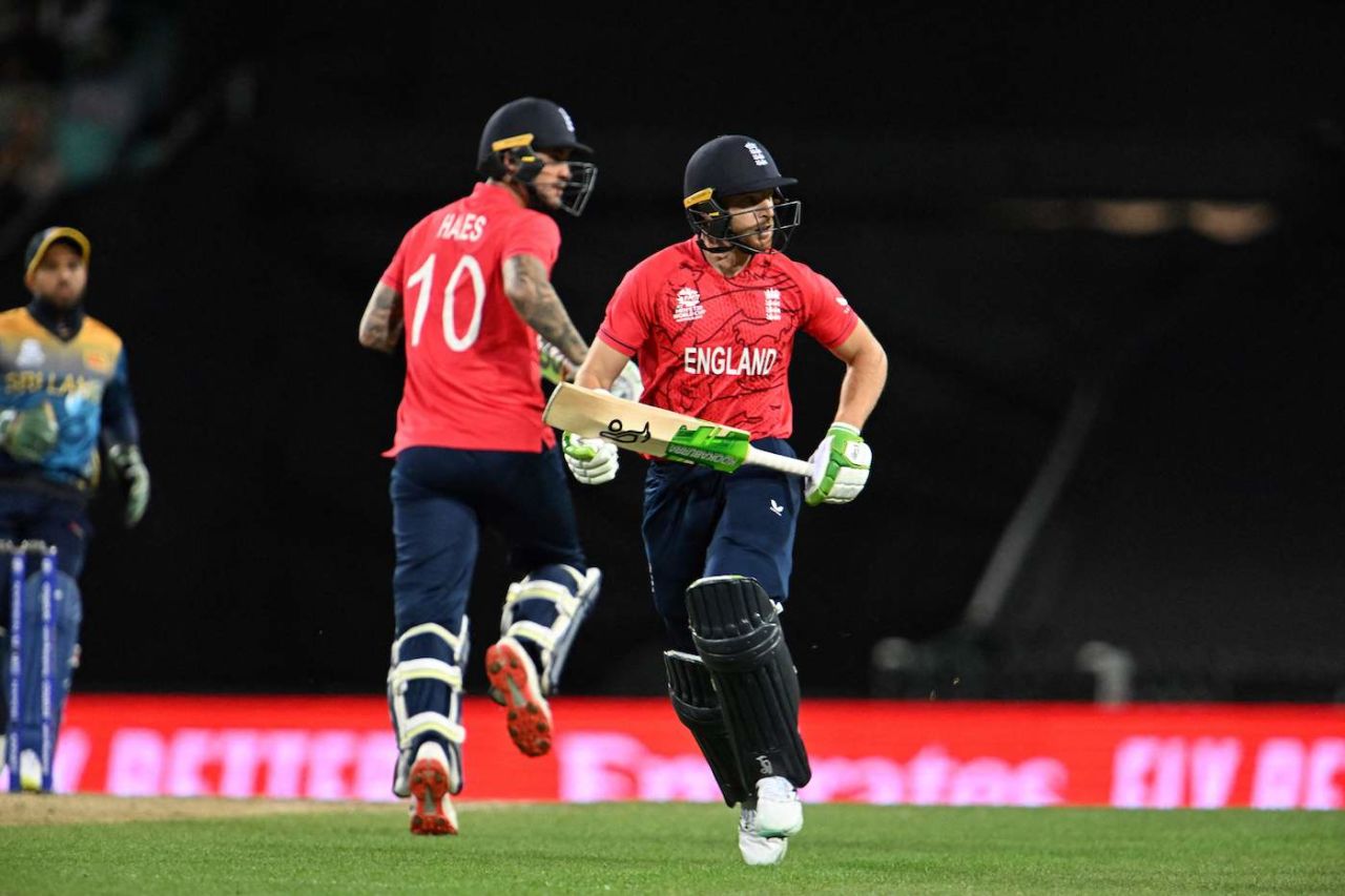 Jos Buttler and Alex Hales started the chase well for England, England vs Sri Lanka, ICC Men's T20 World Cup 2022, Sydney, November 5, 2022