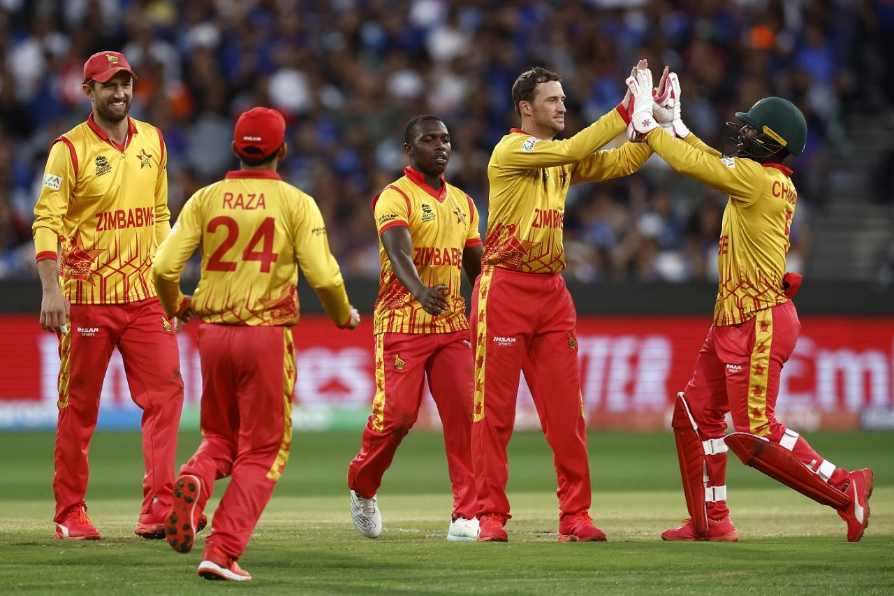 Sean Williams snagged both Virat Kohli and Rishabh Pant, India vs Zimbabwe, Men's T20 World Cup 2022, Melbourne, November 6, 2022