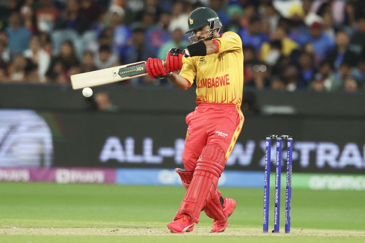 Sikandar Raza stemmed the flow of wickets, India vs Zimbabwe, ICC Men's T20 World Cup 2022, Melbourne, November 6, 2022