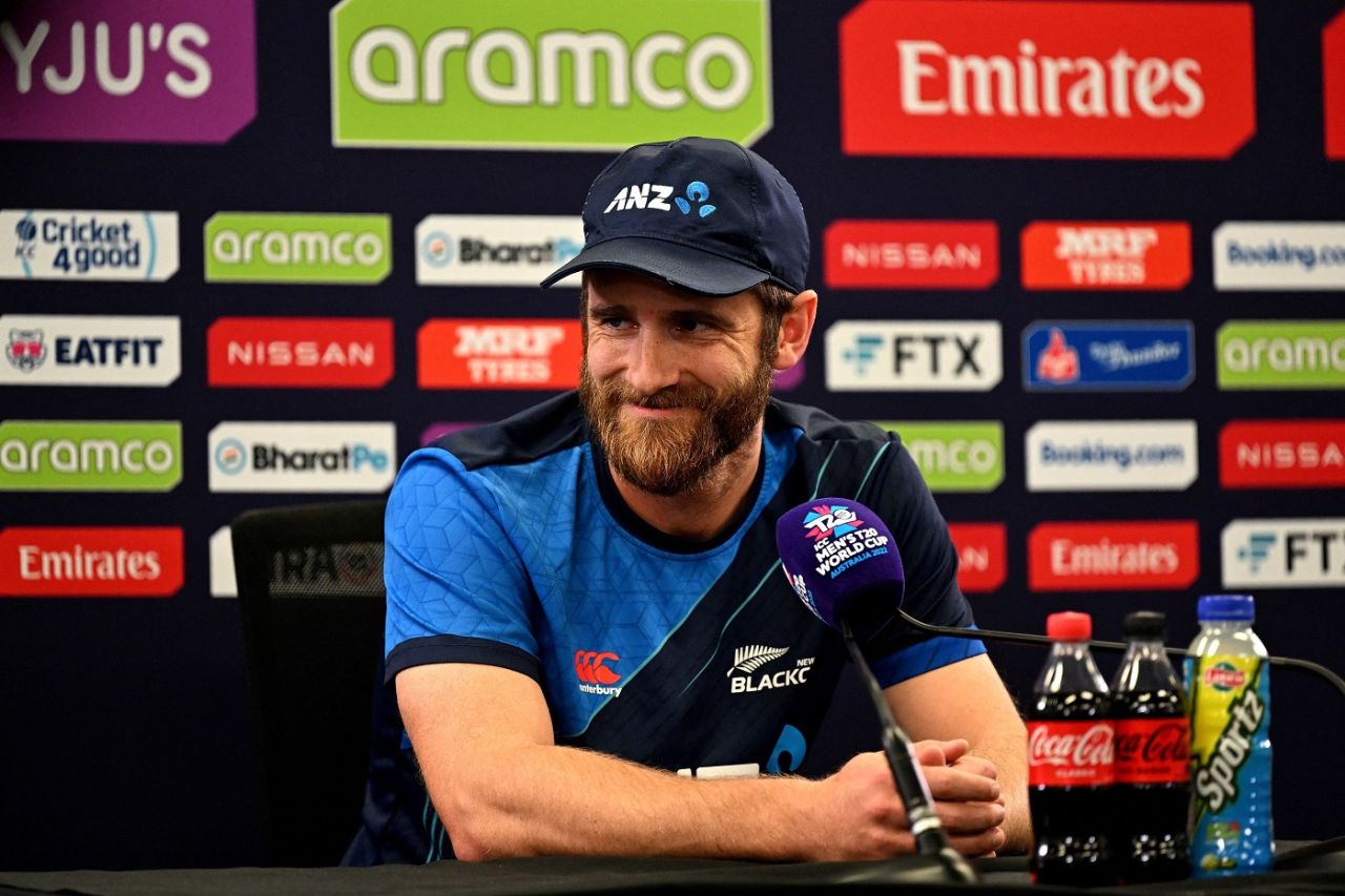 Kane Williamson speaks to the media ahead of the semi-final, New Zealand vs Pakistan, Men's T20 World Cup, Sydney, November 8, 2022