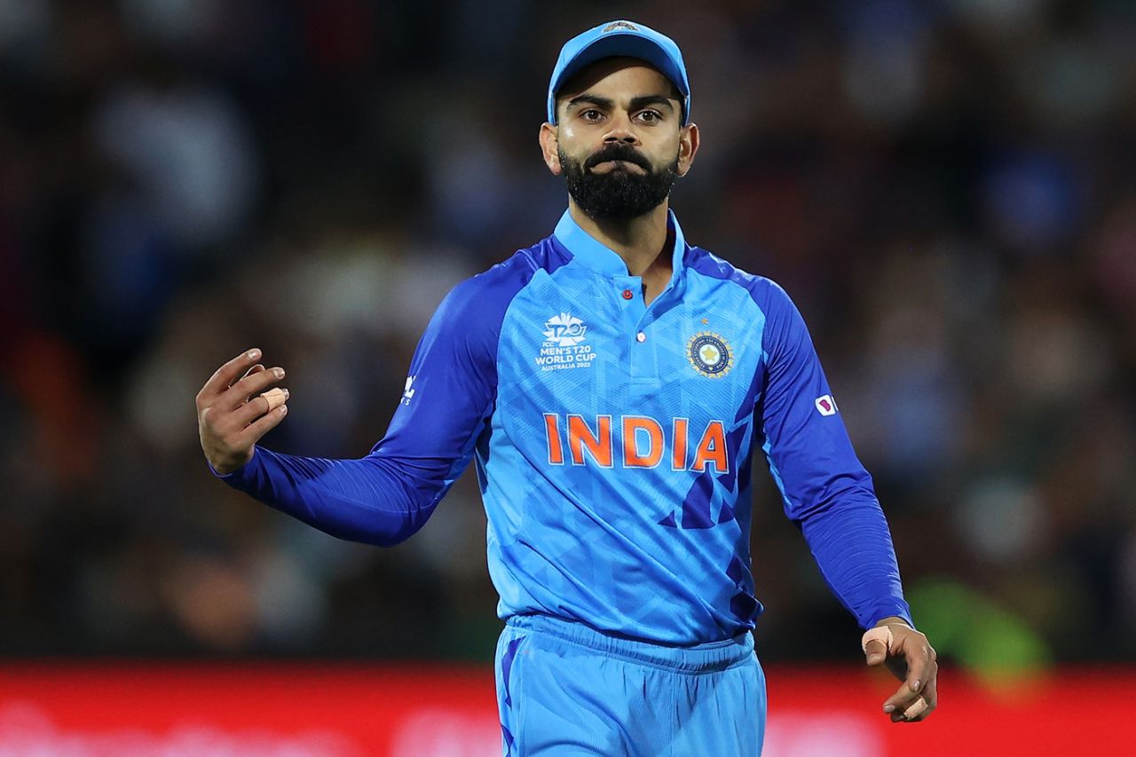 Virat Kohli is not a happy camper with England's chase getting off to a flyer, England vs India, Men's T20 World Cup 2022, 2nd semi-final, Adelaide, November 10, 2022