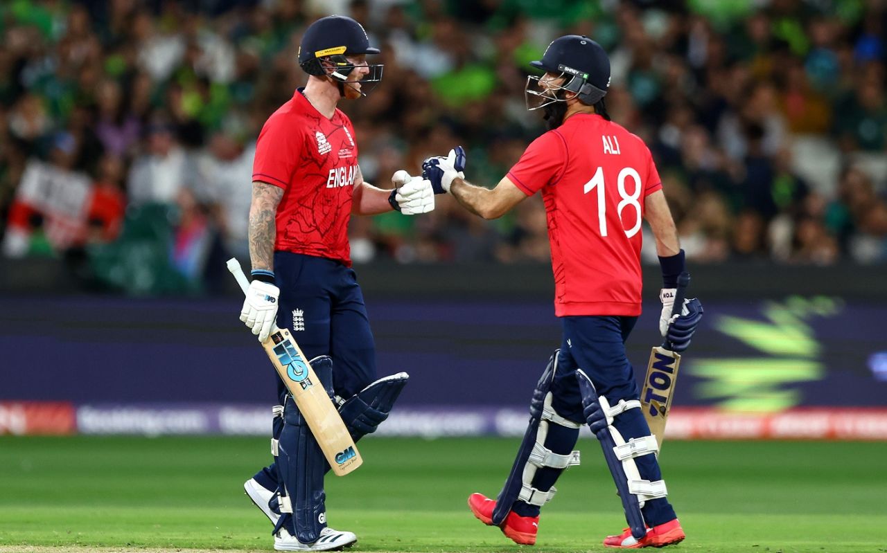 Ben Stokes and Moeen Ali took England closer, England vs Pakistan, T20 World Cup, final, November 13, 2022