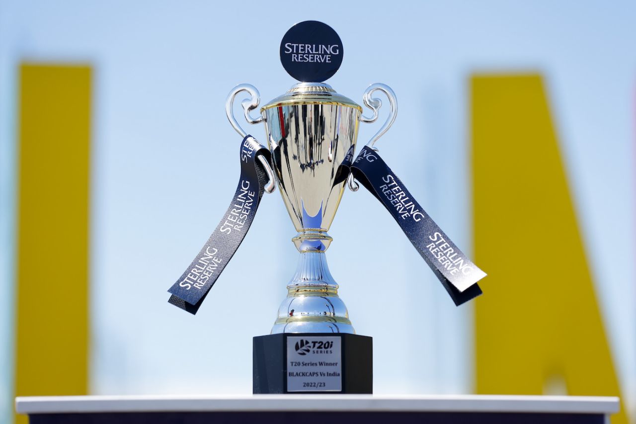 The prize - New Zealand and India will face off in a three-T20I series, Wellington, November 17, 2022