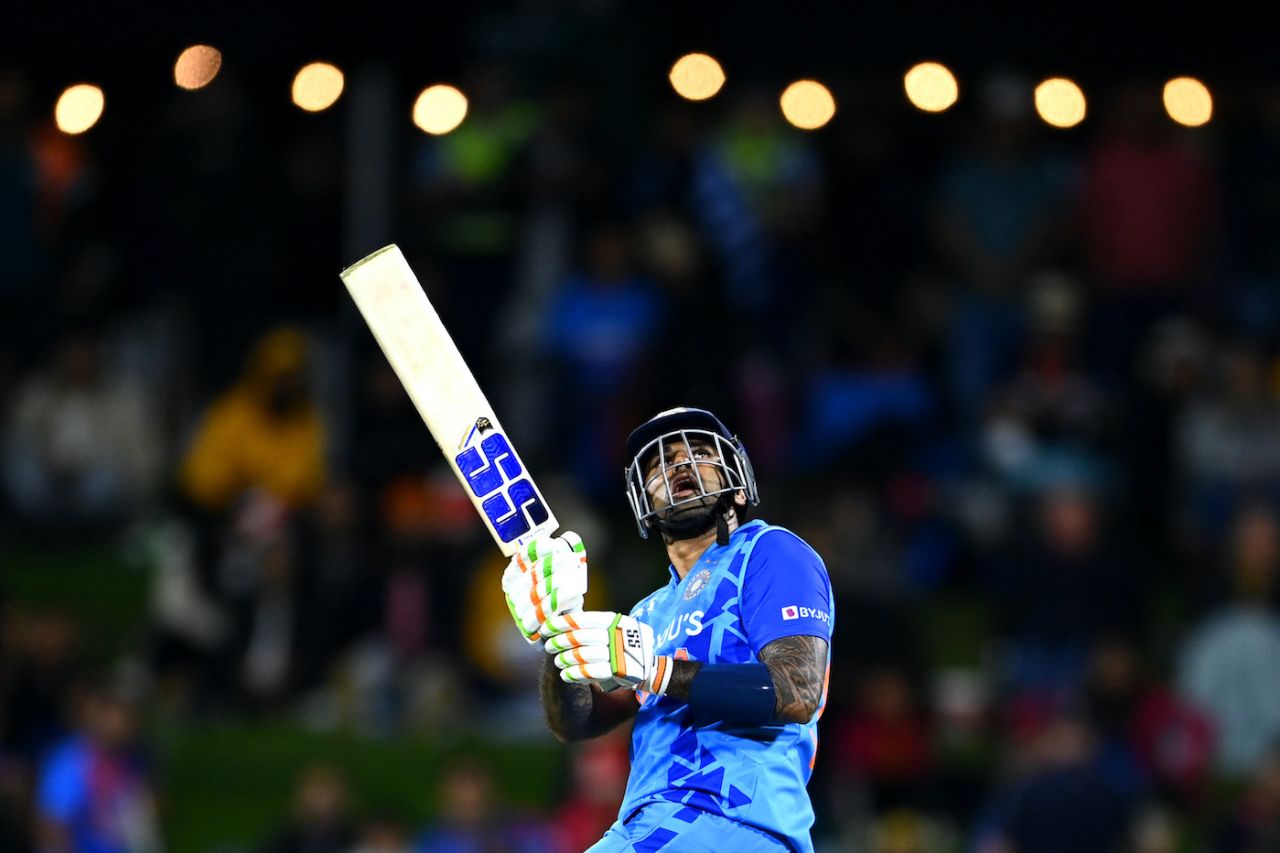 Suryakumar peppered the fine-leg region, New Zealand vs India, 2nd T20I, Mount Maunganui, November 20, 2022