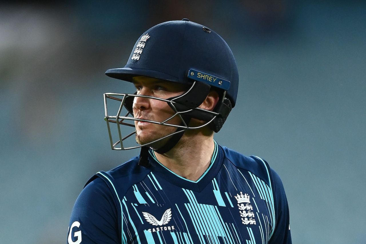 Jason Roy looked good while he lasted but couldn't carry on, Australia vs England, 3rd ODI, Melbourne, November 22, 2022