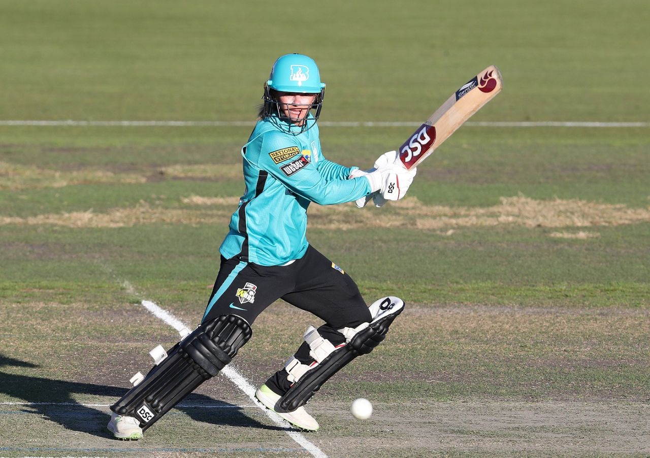 Danni Wyatt got off the blocks pretty quickly, Brisbane Heat vs Hobart Hurricanes, WBBL 2022, Eliminator, Adelaide, November 23, 2022