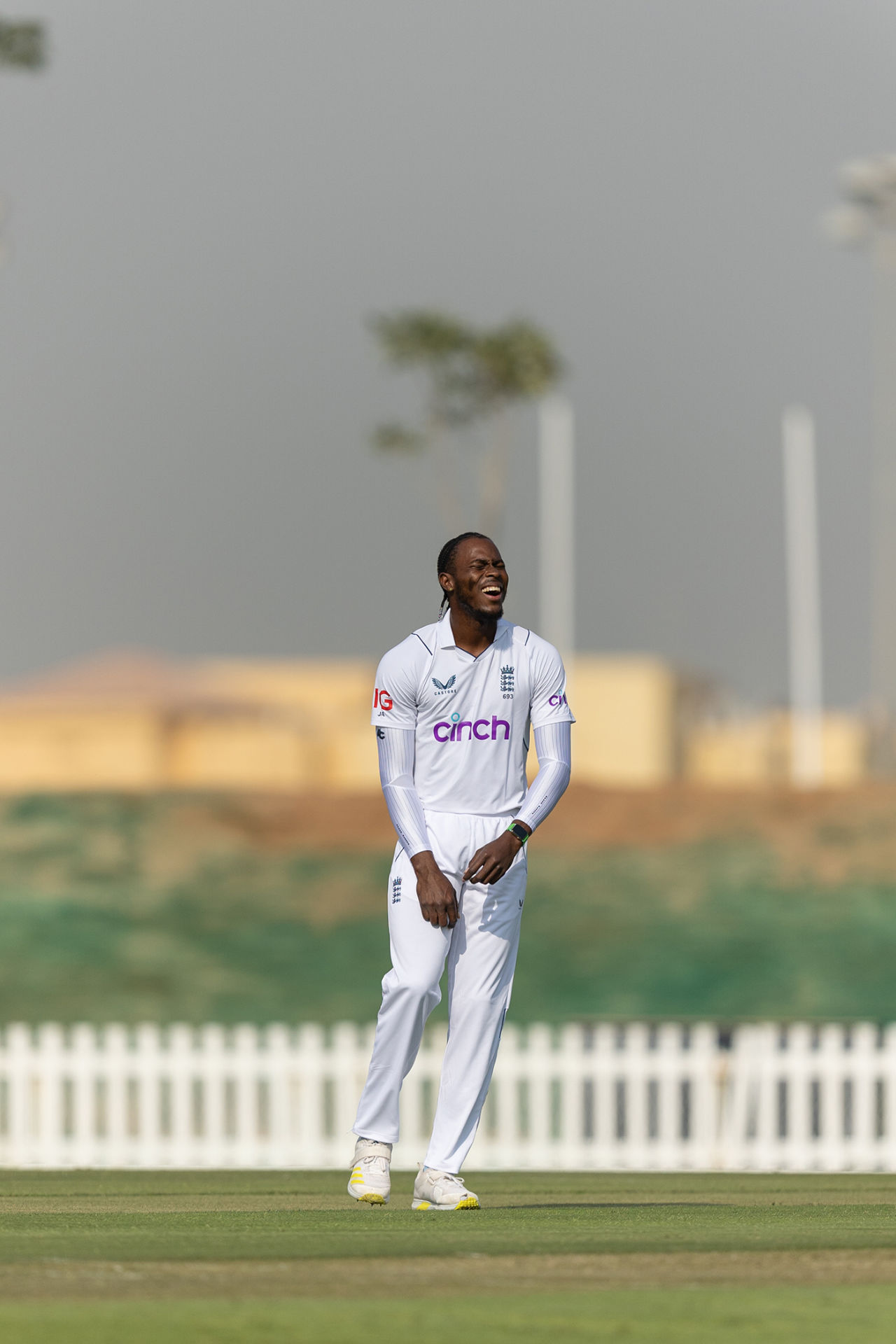 Jofra Archer was back in an England shirt, England vs England Lions, Tolerance Oval, Abu Dhabi, November 23, 2022