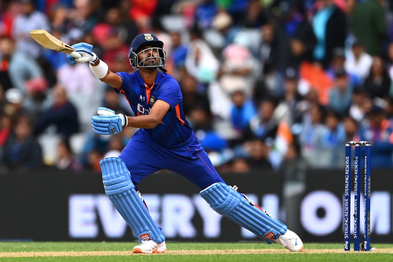 Washington Sundar found the boundary with ease, New Zealand vs India, 1st men's ODI, Auckland, November 25, 2022