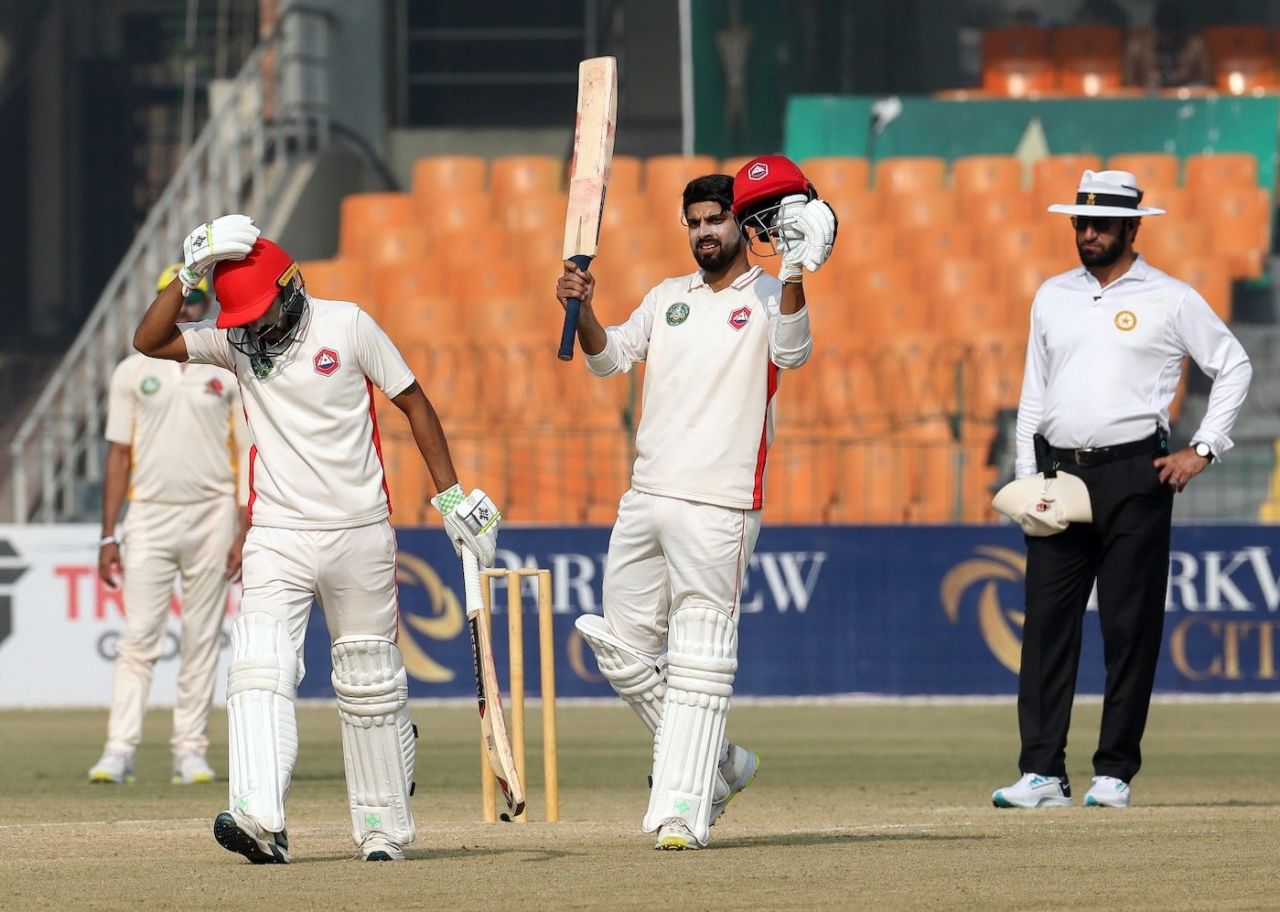 Umar Amin played a captain's innings, scoring a century, Sindh vs Northern, Quaid-e-Azam Trophy, final, 3rd day, Lahore, November 28, 2022
