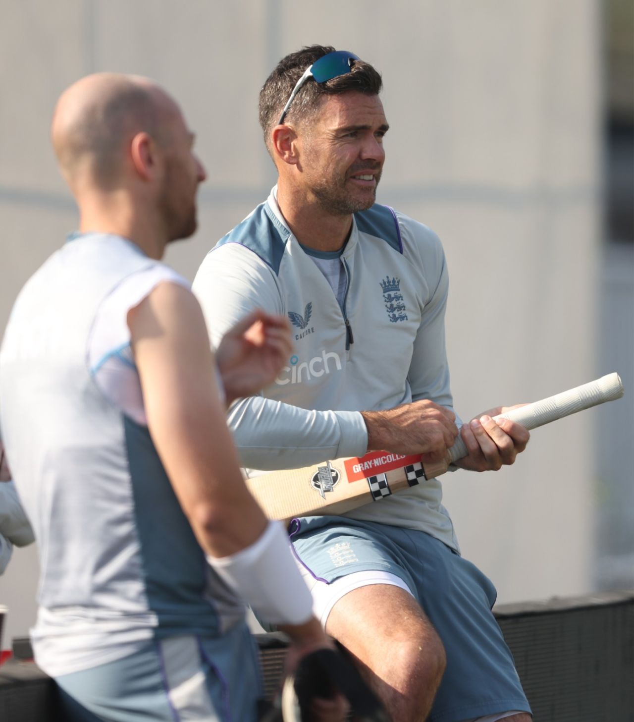 James Anderson in the nets in Rawalpindi ahead of the first Test, England Test tour to Pakistan, Rawalpindi, November 29, 2022