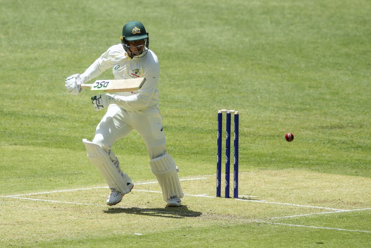 Usman Khawaja was scratchy at times but battled through the first hour, Australia vs West Indies, 1st Test, Perth, 1st Day, November 30, 2022