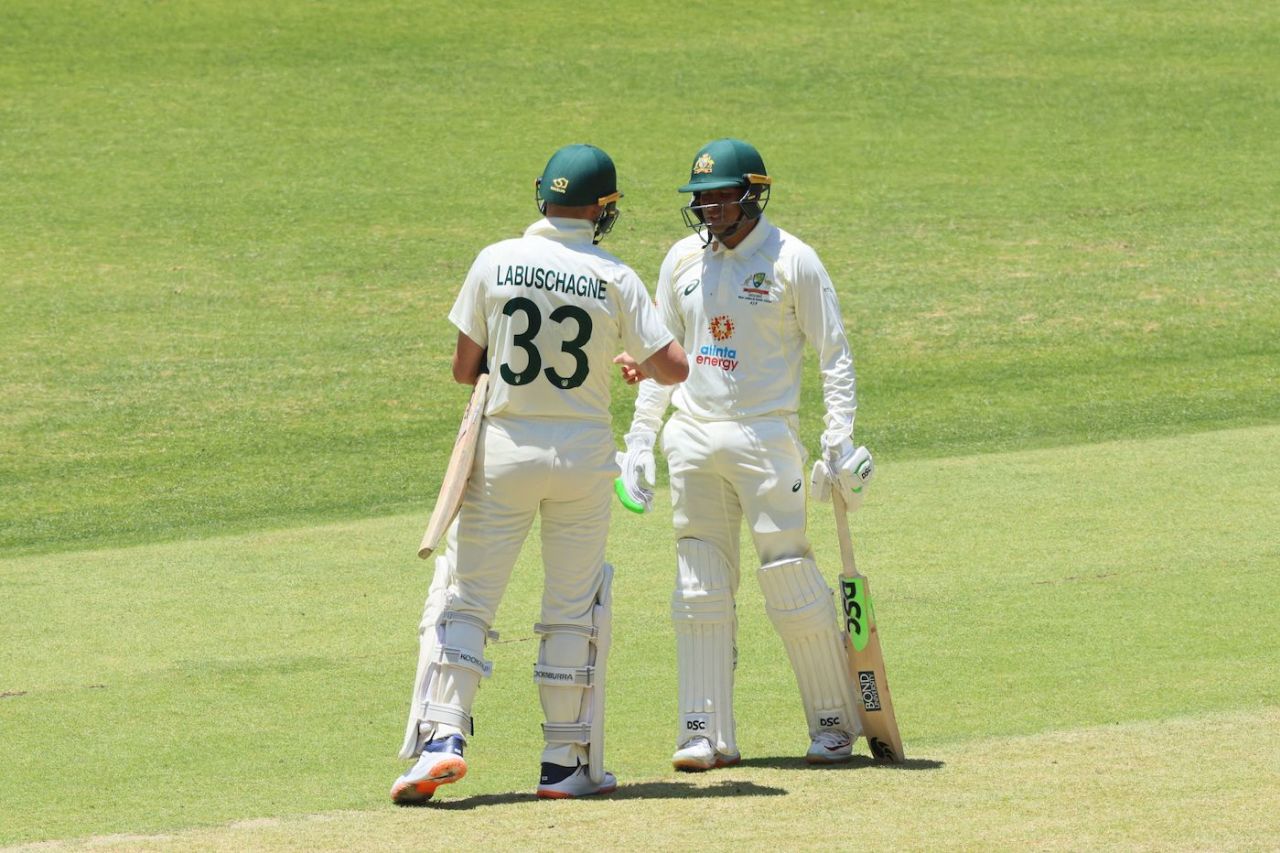 Marnus Labuschagne and Usman Khawaja's brought up their fifty stand in the first session, Australia vs West Indies, 1st Test, Perth, 1st Day, November 30, 2022