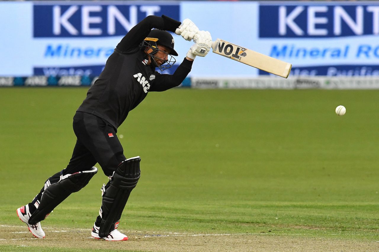 With a not-too-imposing target, Devon Conway took his time settling in, New Zealand vs India, 3rd ODI, Christchurch, November 30, 2022