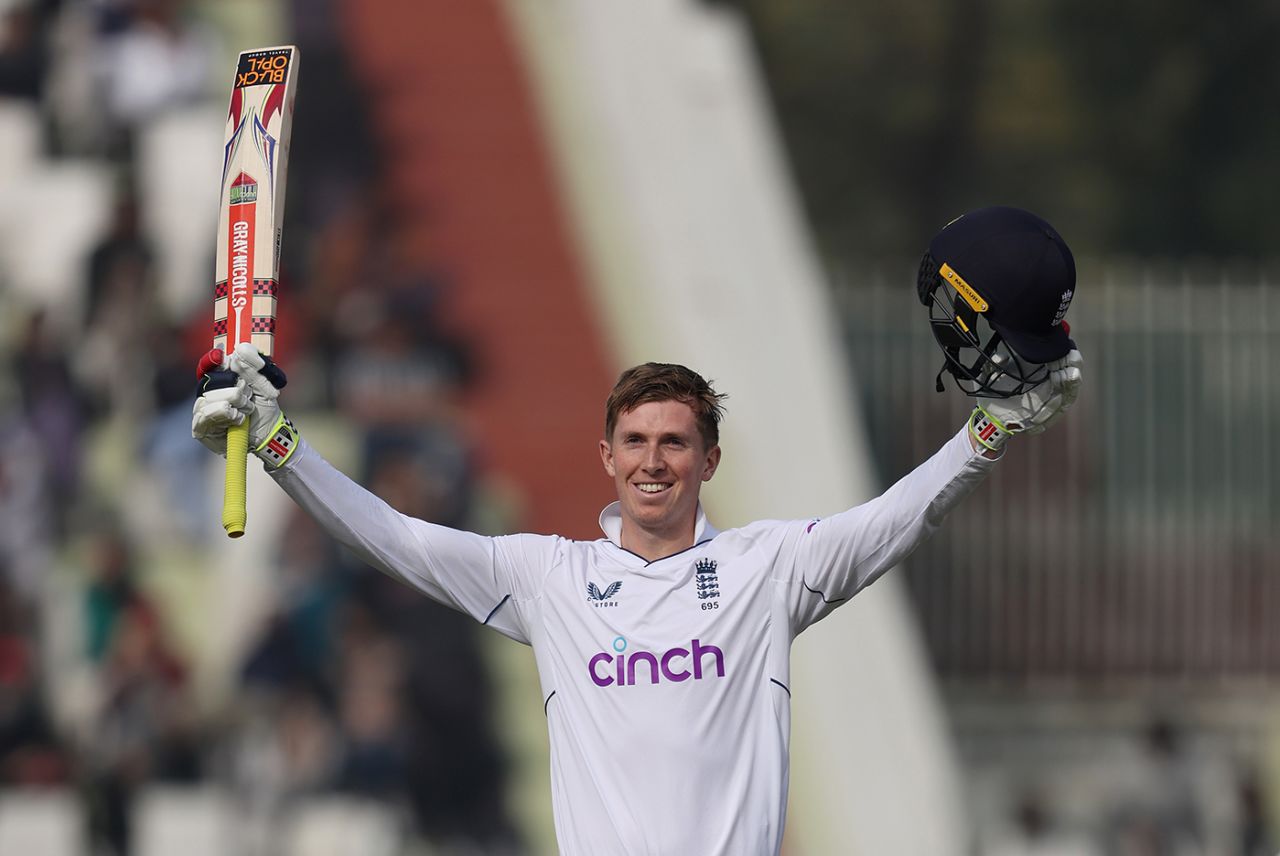 Zak Crawley raised his hundred off 86 deliveries, Pakistan vs England, 1st Test, Rawalpindi, 1st day, December 1, 2022