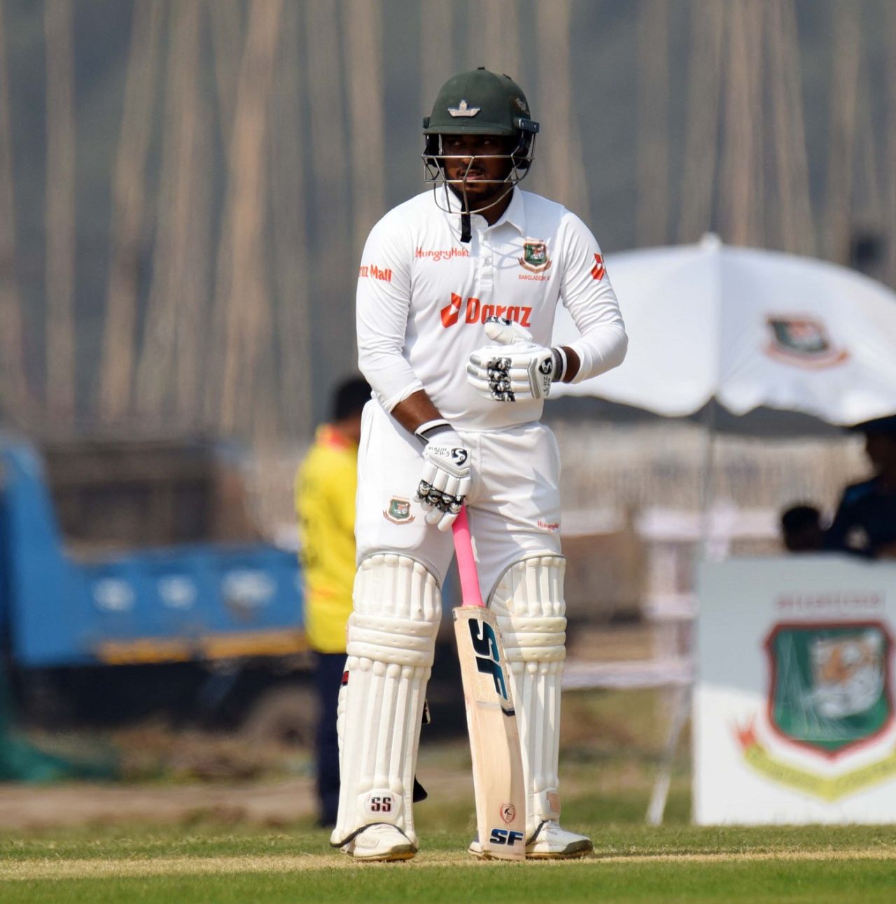 Zakir Hasan gave a good account of himself stroking 81, Bangladesh A vs India A, 1st unofficial Test, 3rd day, Cox's Bazar, November 30, 2022