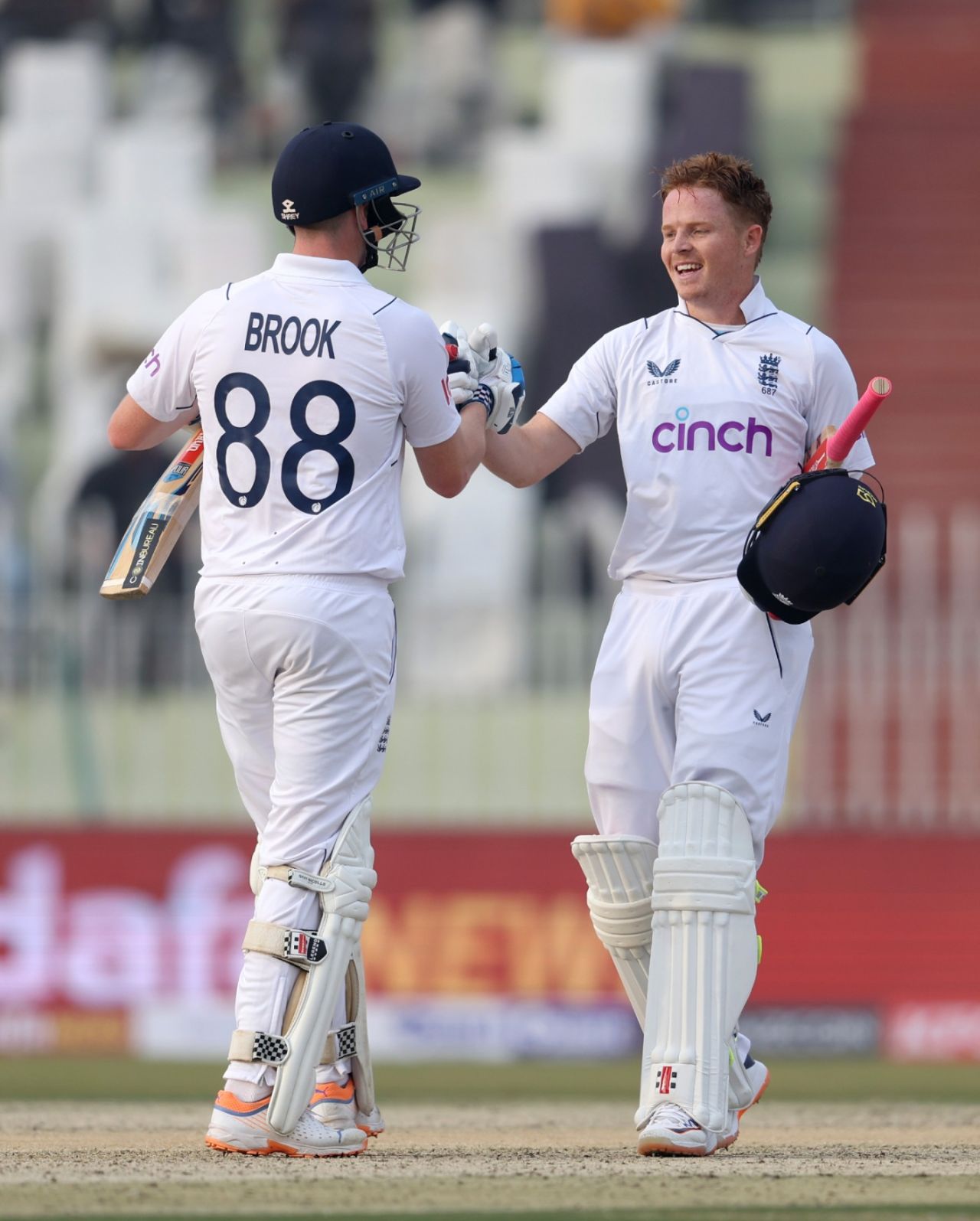 Ollie Pope reached the third century of a remarkable day for England, Pakistan vs England, 1st Test, Rawalpindi, 1st day, December 1, 2022