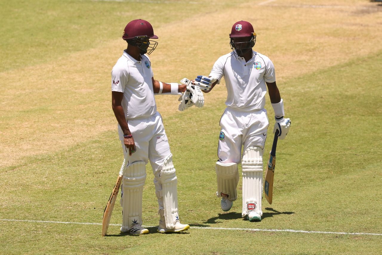 Kraigg Brathwaite and Jermaine Blackwood steadied West Indies, Australia vs West Indies, 1st Test, Perth, 3rd day, December 2, 2022