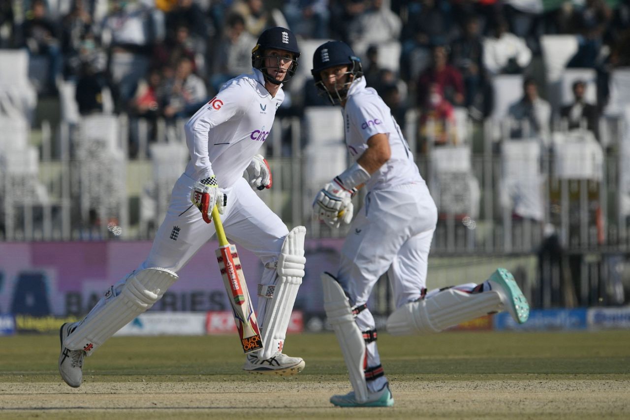 Joe Root and Zak Crawley build England's lead, Pakistan vs England, 1st Test, Rawalpindi, 4th day, December 4, 2022