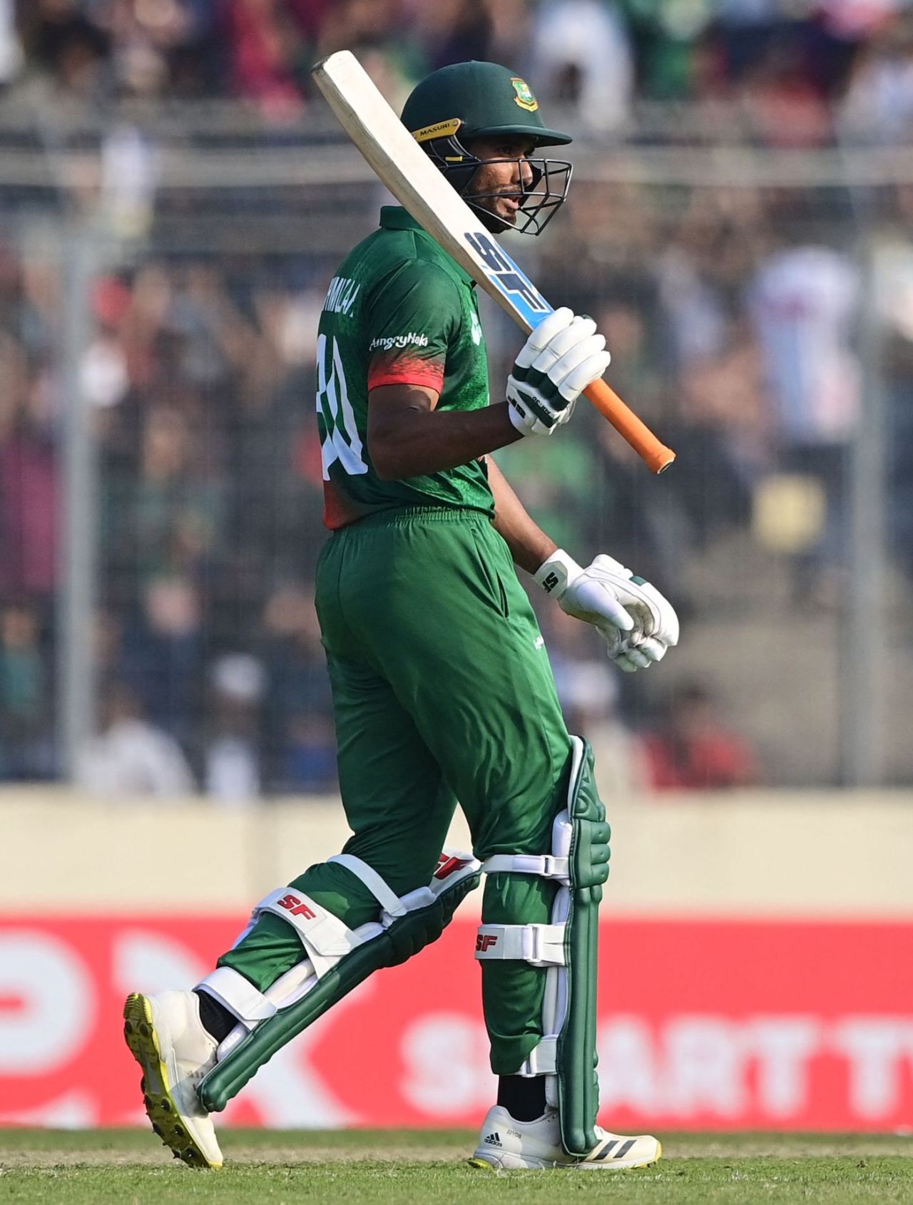 Mahmudullah followed Mehidy Hasan Miraz to the half-century mark, Bangladesh vs India, 2nd ODI, Dhaka, December 7, 2022