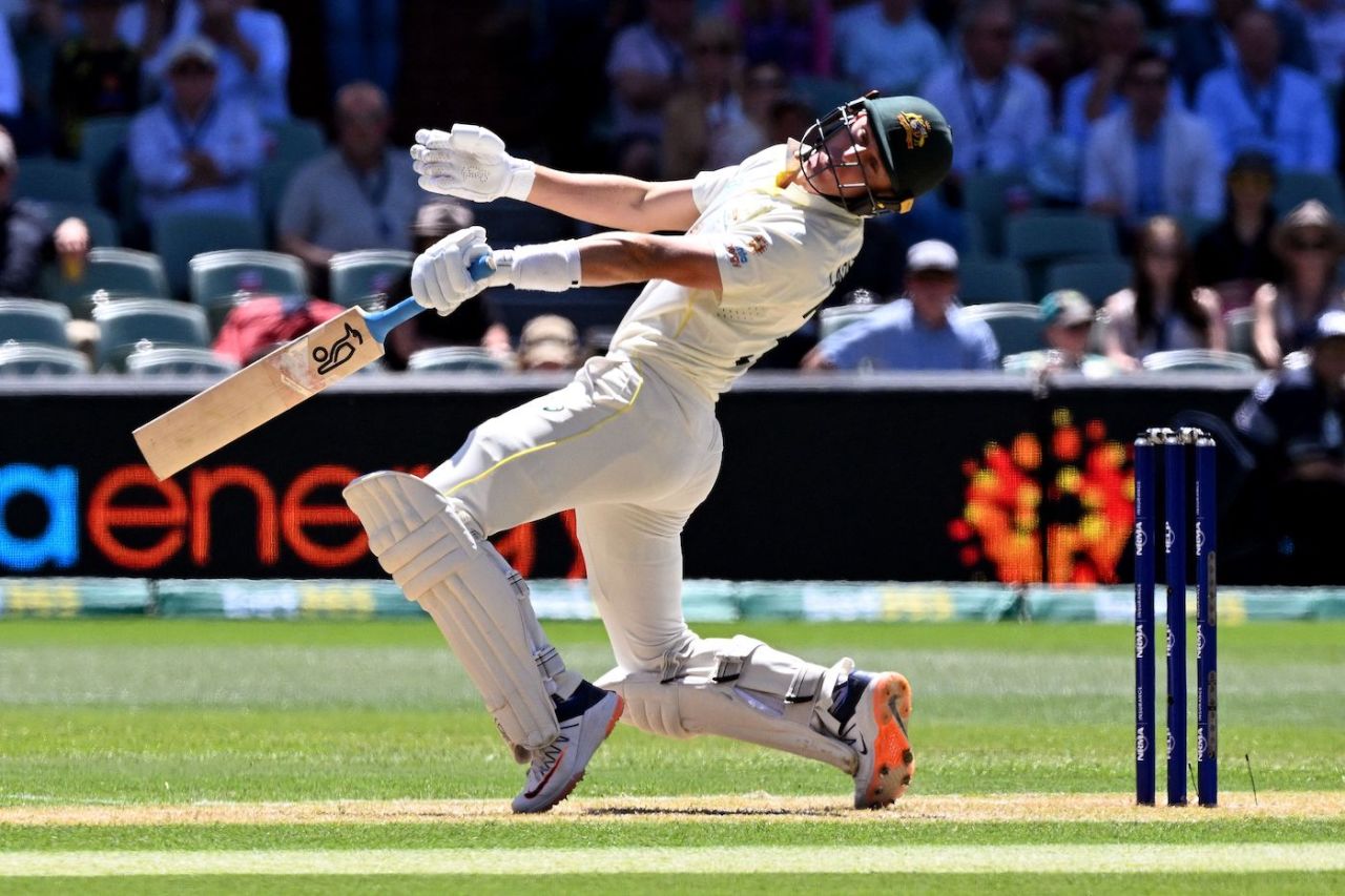 Marnus Labuschagne sways supreme under a short ball, Australia vs West Indies, 2nd Test, Adelaide, 2nd Day, December 9, 2022