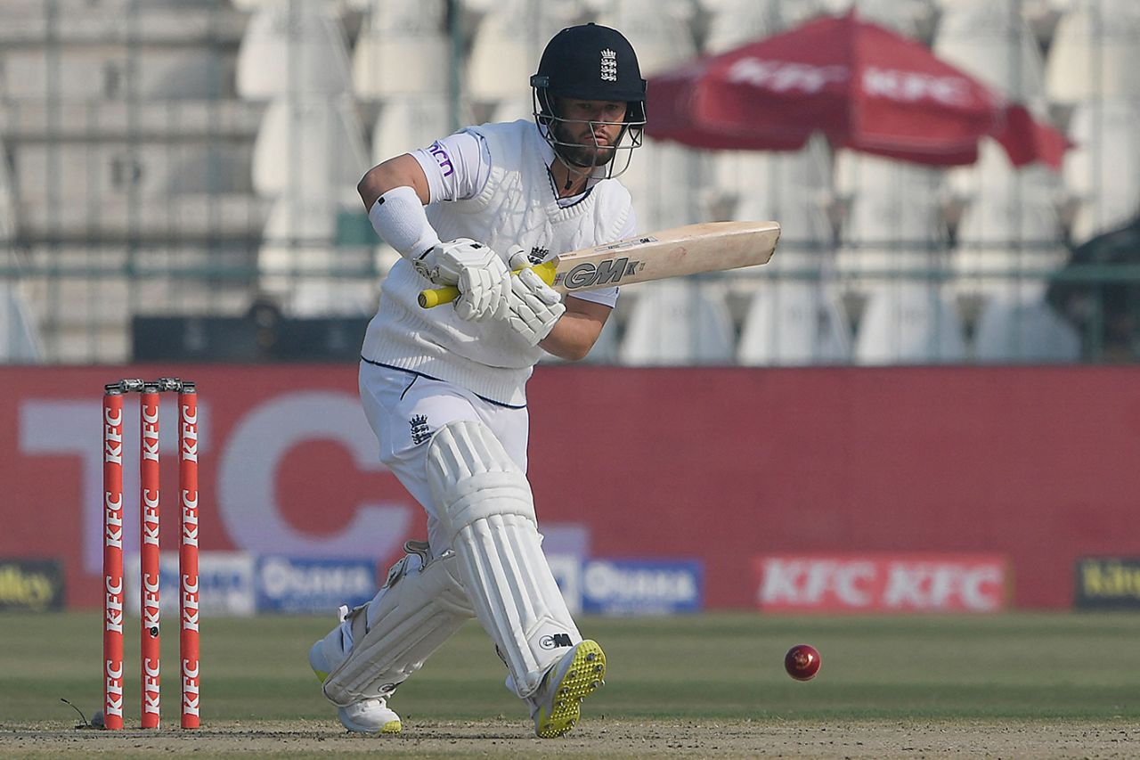 Ben Duckett presses on to the front foot, Pakistan vs England, 2nd Test, Multan, 1st day, December 9, 2022
