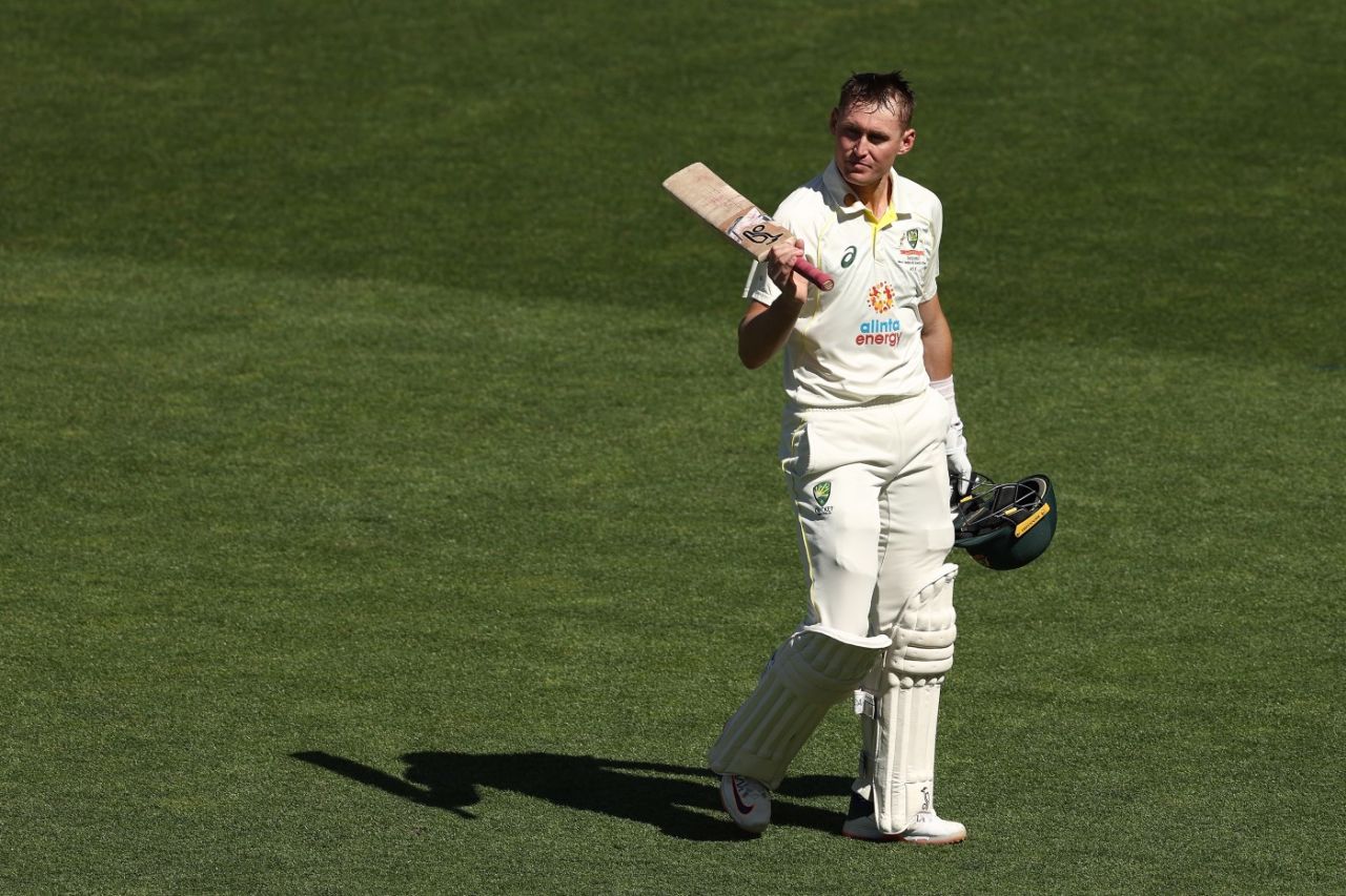 Marnus Labuschagne walks off after being dismissed for 163, Australia vs West Indies, 2nd Test, Adelaide, 2nd Day, December 9, 2022
