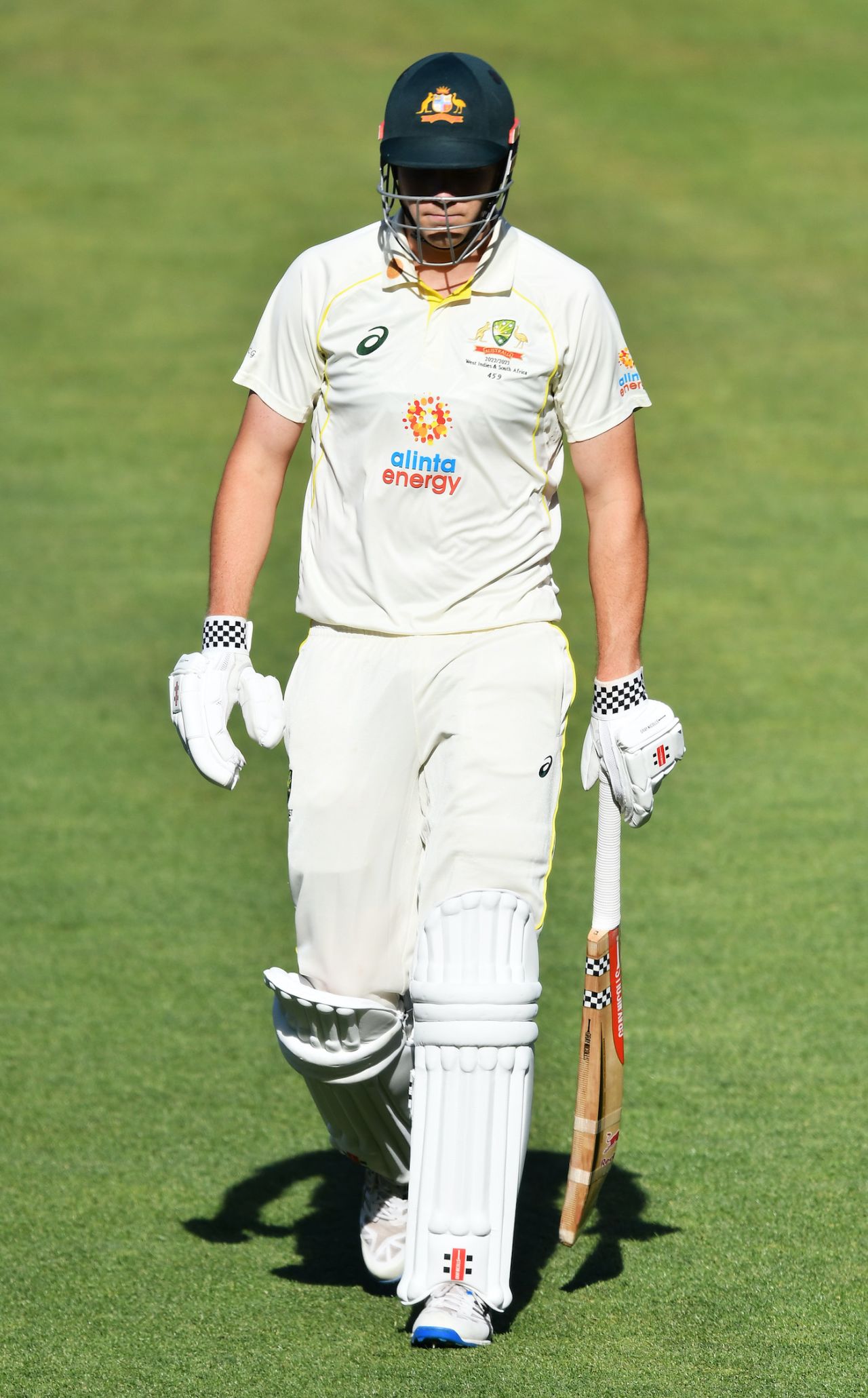 Cameron Green was dismissed shortly after being involved in Travis Head's run out, Australia vs West Indies, 2nd Test, Adelaide, 2nd Day, December 9, 2022