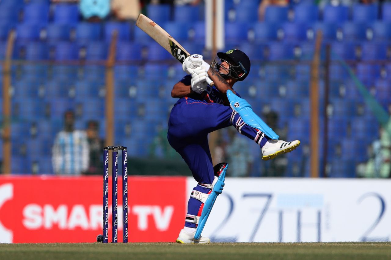 Ishan Kishan did most of the scoring for India in the first half of the innings, Bangladesh vs India, 3rd ODI, Chattogram, December 10, 2022