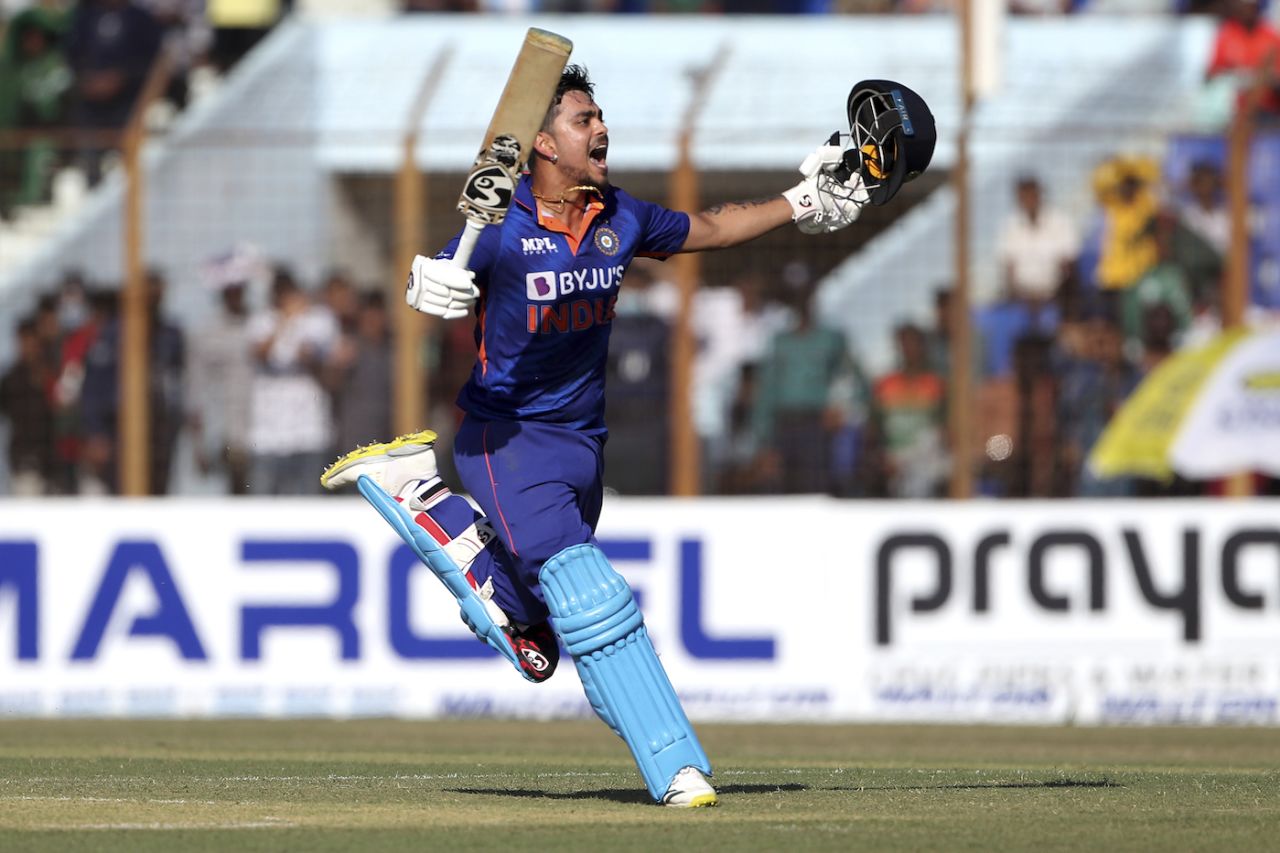 Ishan Kishan got to his double-century in just 126 balls, Bangladesh vs India, 3rd ODI, Chattogram, December 10, 2022