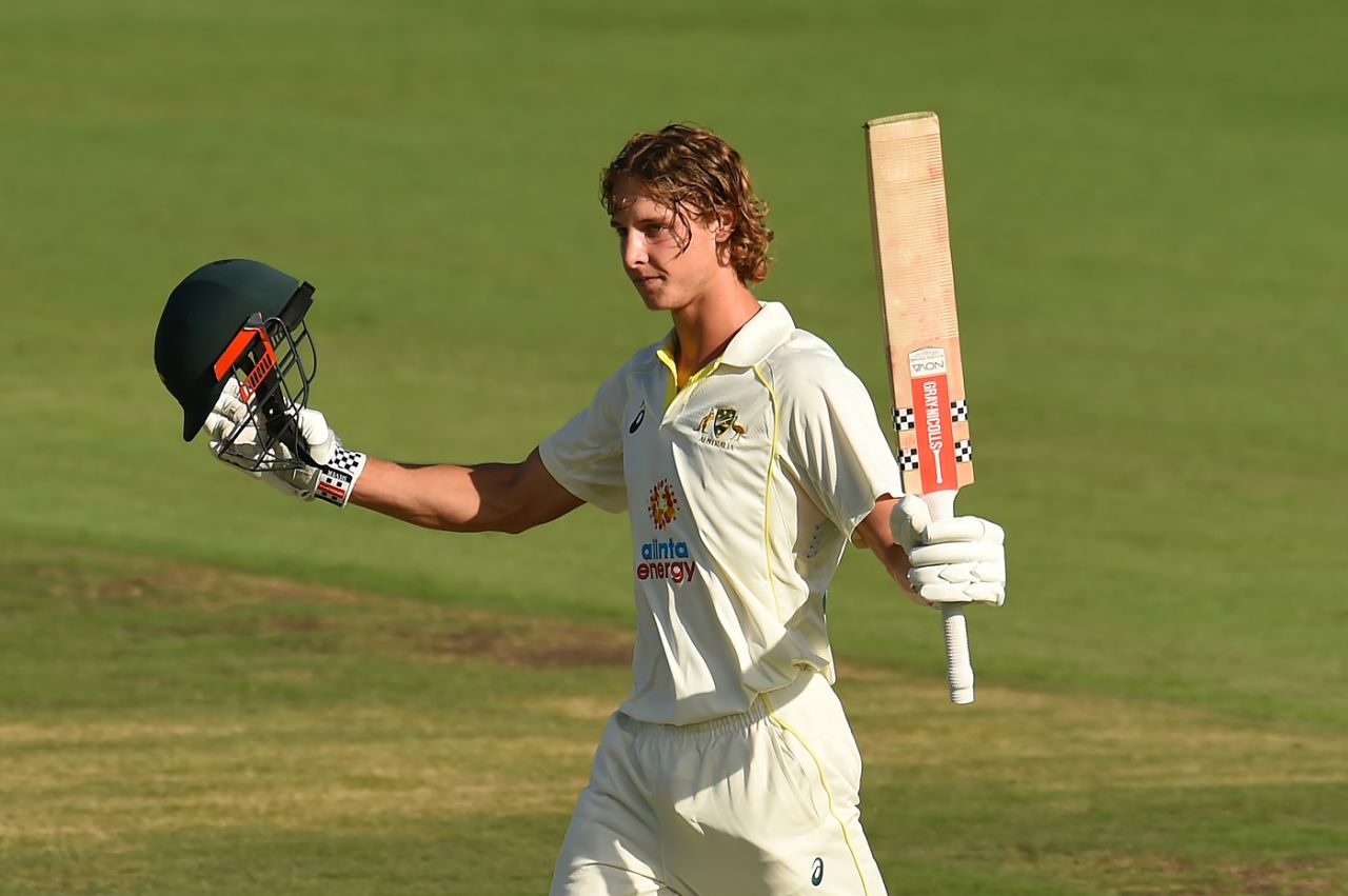 Campbell Kellaway scored a century against South Africans, CA XI vs South Africans, Tour match, Day 2, Brisbane, December 10, 2022