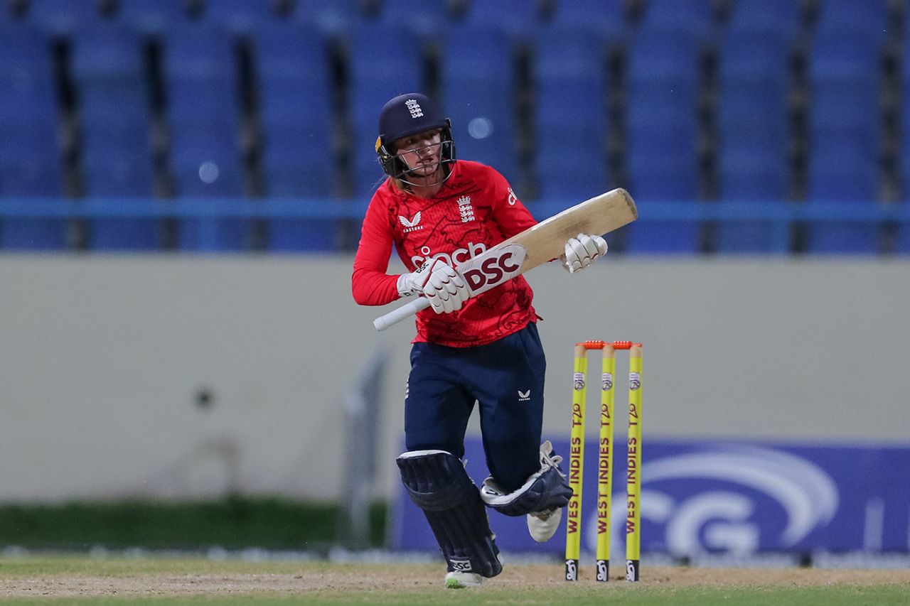 Danni Wyatt easily reeled in the target with an unbeaten half-century, West Indies Women vs England Women, 1st T20I, Antigua, December 11, 2022