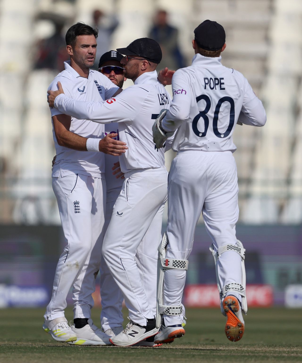 James Anderson ended Abrar Ahmed's cameo, Pakistan vs England, 2nd Test, Multan, 4th day, December 12, 2022