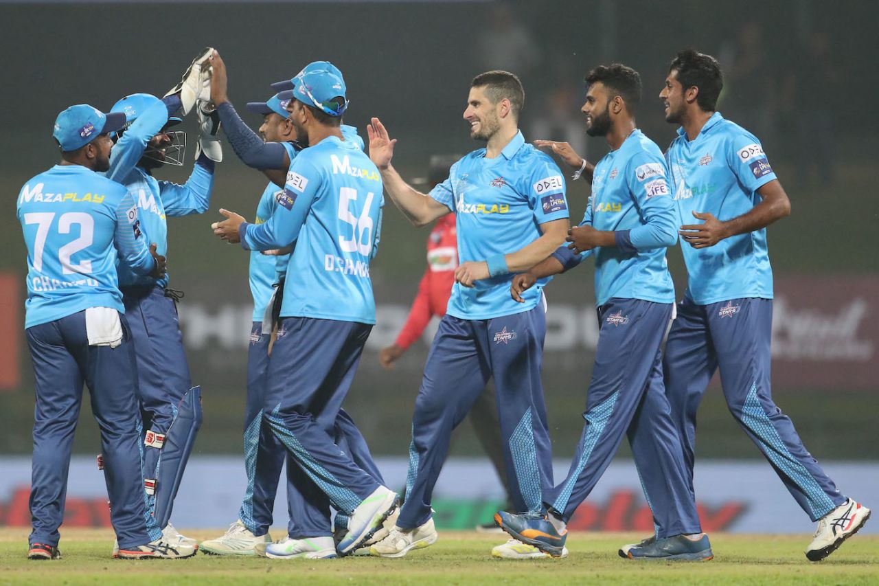 Benny Howell picked up a couple of wickets, Jaffna Kings vs Colombo Stars, Lanka Premier League, Pallekele, December 12, 2022