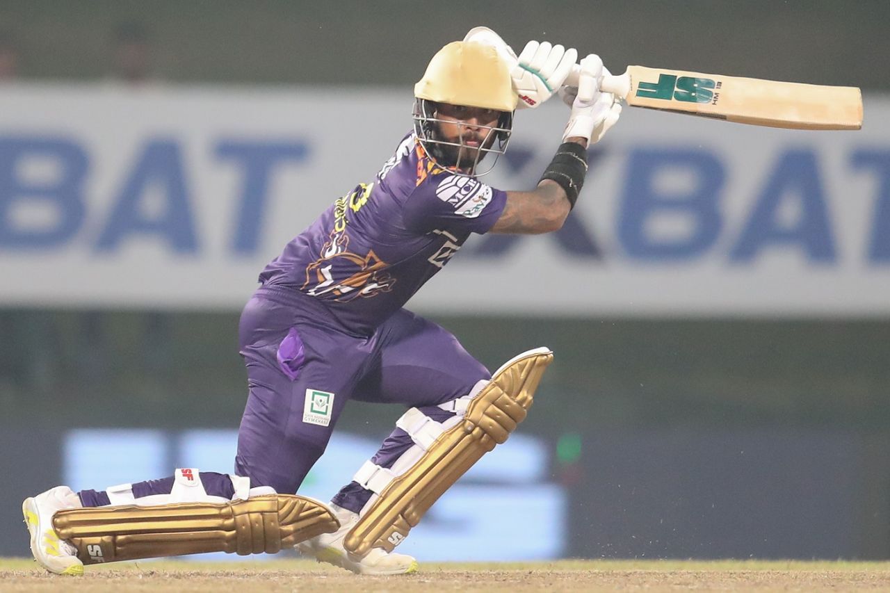 Kusal Mendis brought up his 23rd T20 half-century, Galle Gladiators vs Colombo Stars, Lanka Premier League, Pallekelle, December 13, 2022